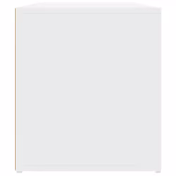 vidaXL Corner Cabinet Corner Shelf Unit Bookcase Engineered Wood - white - Additional view 4