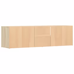 vidaXL Corner Cabinet Corner Shelf Unit Bookcase Engineered Wood - sonoma oak - Additional view 5