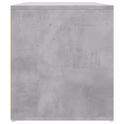 vidaXL Corner Cabinet Corner Shelf Unit Bookcase Engineered Wood - concrete grey - Additional view 4
