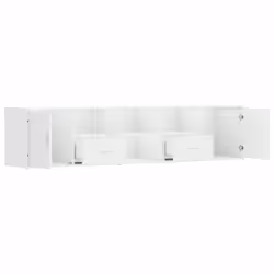 vidaXL Corner Cabinet Corner Shelf Unit Bookcase Book Shelf Engineered Wood - white - Additional view 7