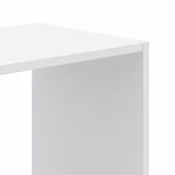 vidaXL Bookcase Bookshelf Rack Storage Cabinet Engineered Wood - white, 102 x 32 x 108 cm - Additional view 6