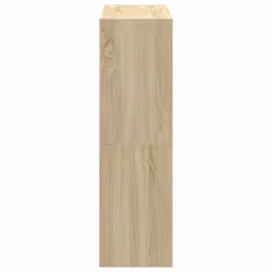 vidaXL Bookcase Bookshelf Rack Storage Cabinet Engineered Wood - sonoma oak, 102 x 32 x 108 cm - Additional view 4
