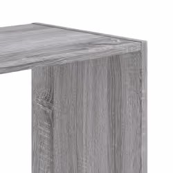 vidaXL Bookcase Bookshelf Rack Storage Cabinet Engineered Wood - grey sonoma, 102 x 32 x 108 cm - Additional view 6