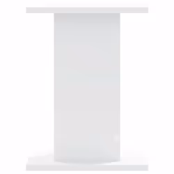vidaXL Plant Stands Garden Plant Pot Holder Flower Stand 2 pcs Engineered Wood - white, 30 x 30 x 40 cm - Additional view 5
