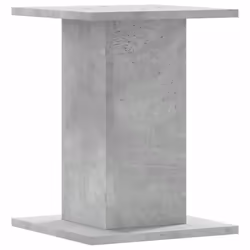 vidaXL Plant Stands Garden Plant Pot Holder Flower Stand 2 pcs Engineered Wood - concrete grey, 30 x 30 x 40 cm - Additional view 4