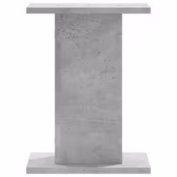 vidaXL Plant Stands Garden Plant Pot Holder Flower Stand 2 pcs Engineered Wood - concrete grey, 30 x 30 x 40 cm - Additional view 5