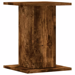 vidaXL Plant Stands Garden Plant Pot Holder Flower Stand 2 pcs Engineered Wood - smoked oak, 30 x 30 x 40 cm - Additional view 6