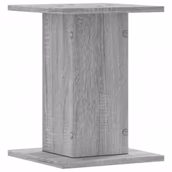 vidaXL Plant Stands Garden Plant Pot Holder Flower Stand 2 pcs Engineered Wood - grey sonoma, 30 x 30 x 40 cm - Additional view 4
