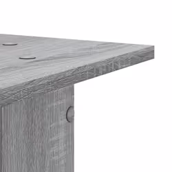 vidaXL Plant Stands Garden Plant Pot Holder Flower Stand 2 pcs Engineered Wood - grey sonoma, 30 x 30 x 40 cm - Additional view 7