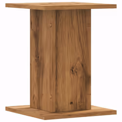 vidaXL Plant Stands Garden Plant Pot Holder Flower Stand 2 pcs Engineered Wood - oak, 30 x 30 x 40 cm - Additional view 6