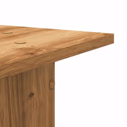 vidaXL Plant Stands Garden Plant Pot Holder Flower Stand 2 pcs Engineered Wood - oak, 30 x 30 x 40 cm - Additional view 7