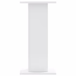 vidaXL Plant Stands Garden Plant Pot Holder Flower Stand 2 pcs Engineered Wood - white, 30 x 30 x 60 cm - Additional view 5