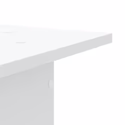 vidaXL Plant Stands Garden Plant Pot Holder Flower Stand 2 pcs Engineered Wood - white, 30 x 30 x 60 cm - Additional view 7