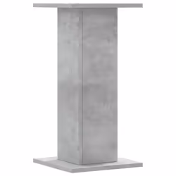 vidaXL Plant Stands Garden Plant Pot Holder Flower Stand 2 pcs Engineered Wood - concrete grey, 30 x 30 x 60 cm - Additional view 6