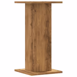 vidaXL Plant Stands Garden Plant Pot Holder Flower Stand 2 pcs Engineered Wood - oak, 30 x 30 x 60 cm - Additional view 4