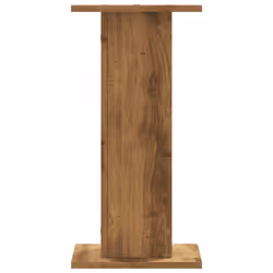vidaXL Plant Stands Garden Plant Pot Holder Flower Stand 2 pcs Engineered Wood - oak, 30 x 30 x 60 cm - Additional view 5