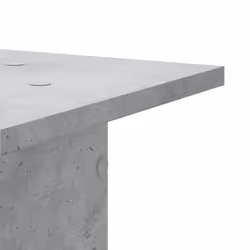 vidaXL Plant Stands Garden Plant Pot Holder Flower Stand 2 pcs Engineered Wood - concrete grey, 30 x 30 x 80 cm - Additional view 7
