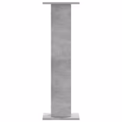 vidaXL Plant Stands Garden Plant Pot Holder Flower Stand 2 pcs Engineered Wood - concrete grey, 30 x 30 x 95 cm - Additional view 5