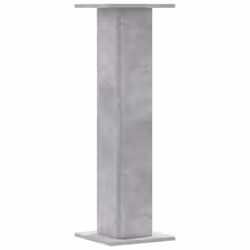 vidaXL Plant Stands Garden Plant Pot Holder Flower Stand 2 pcs Engineered Wood - concrete grey, 30 x 30 x 95 cm - Additional view 6