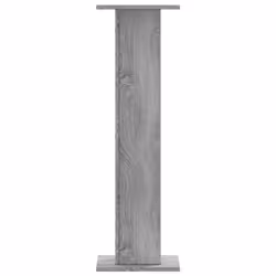 vidaXL Plant Stands Garden Plant Pot Holder Flower Stand 2 pcs Engineered Wood - grey sonoma, 30 x 30 x 95 cm - Additional view 4