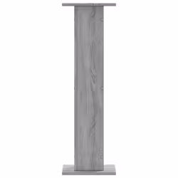 vidaXL Plant Stands Garden Plant Pot Holder Flower Stand 2 pcs Engineered Wood - grey sonoma, 30 x 30 x 95 cm - Additional view 5