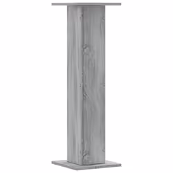 vidaXL Plant Stands Garden Plant Pot Holder Flower Stand 2 pcs Engineered Wood - grey sonoma, 30 x 30 x 95 cm - Additional view 6
