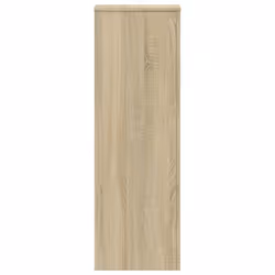 vidaXL Plant Stands Garden Plant Pot Holder Flower Stand 2 pcs Engineered wood - sonoma oak, 33 x 33 x 100 cm - Additional view 5