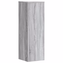 vidaXL Plant Stands Garden Plant Pot Holder Flower Stand 2 pcs Engineered wood - grey sonoma, 33 x 33 x 100 cm - Additional view 6