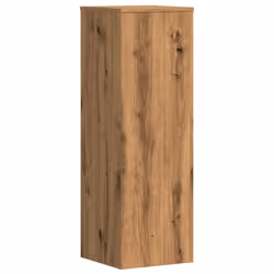 vidaXL Plant Stands Plant Pot Flower Stand 2 pcs Artisian Oak Engineered Wood - Additional view 4