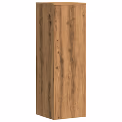 vidaXL Plant Stands Plant Pot Flower Stand 2 pcs Artisian Oak Engineered Wood - Additional view 6