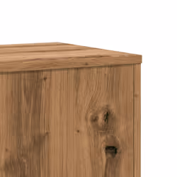 vidaXL Plant Stands Plant Pot Flower Stand 2 pcs Artisian Oak Engineered Wood - Additional view 7