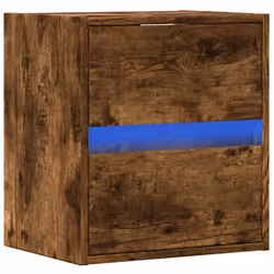 VidaXL 3307969 nightstand/bedside table 2 drawer(s) Oak - Additional view 5