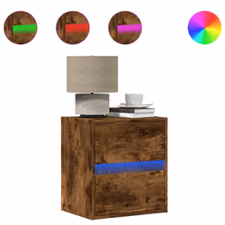 VidaXL 3307970, Oak, Wood, 410 mm, 310 mm, 450 mm, 2 pc(s)