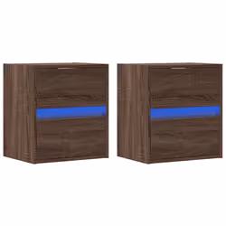 VidaXL 3307974 nightstand/bedside table Oak - Additional view 5