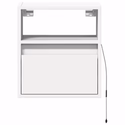 VidaXL 3307975 nightstand/bedside table White - Additional view 6