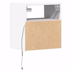 VidaXL 3307975 nightstand/bedside table White - Additional view 8