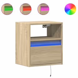 VidaXL 3307979, Oak, Wood, 410 mm, 310 mm, 450 mm, 1 pc(s)