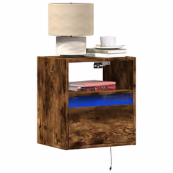 VidaXL 3307983 nightstand/bedside table Oak - Additional view 2