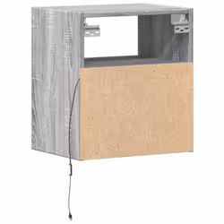 VidaXL 3307985 nightstand/bedside table Oak - Additional view 8