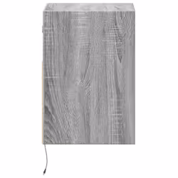 VidaXL 3307986 nightstand/bedside table 1 drawer(s) Oak - Additional view 7