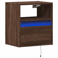 VidaXL 3307987 nightstand/bedside table Oak