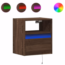 VidaXL 3307988, Oak, 1 drawer(s), Wood, 410 mm, 310 mm, 450 mm