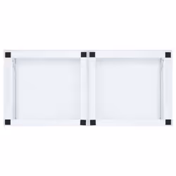 vidaXL Washing Machine Pedestal Stand Holder Raiser Dryer Pedestal Stand White - 9.4 kg - Additional view 5