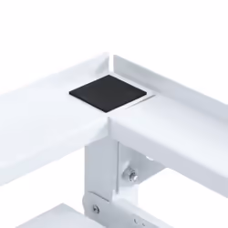 vidaXL Washing Machine Pedestal Stand Holder Raiser Dryer Pedestal Stand White - 9.4 kg - Additional view 6