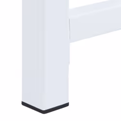 vidaXL Washing Machine Pedestal Stand Holder Raiser Dryer Pedestal Stand White - 9.4 kg - Additional view 7