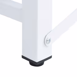 vidaXL Washing Machine Pedestal Stand Holder Raiser Dryer Pedestal Stand White - 7.8 kg - Additional view 7