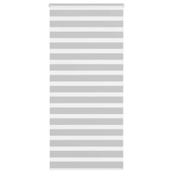 vidaXL Zebra Blind Fabric Polyester - light grey, 115 x 200 cm