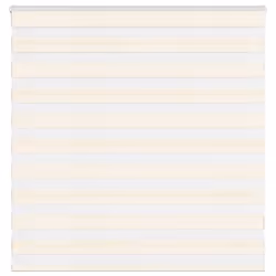 vidaXL Zebra Blind Marble Beige 140x100 cm Fabric Width 135.9 cm Polyester