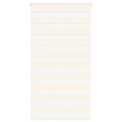 vidaXL Zebra Blind Dark Grey 60x230 cm Fabric Width 55.9 cm Polyester - marble beige, 70 x 150 cm