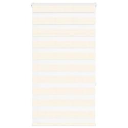 vidaXL Zebra Blind Fabric Polyester - marble beige, 80 x 150 cm